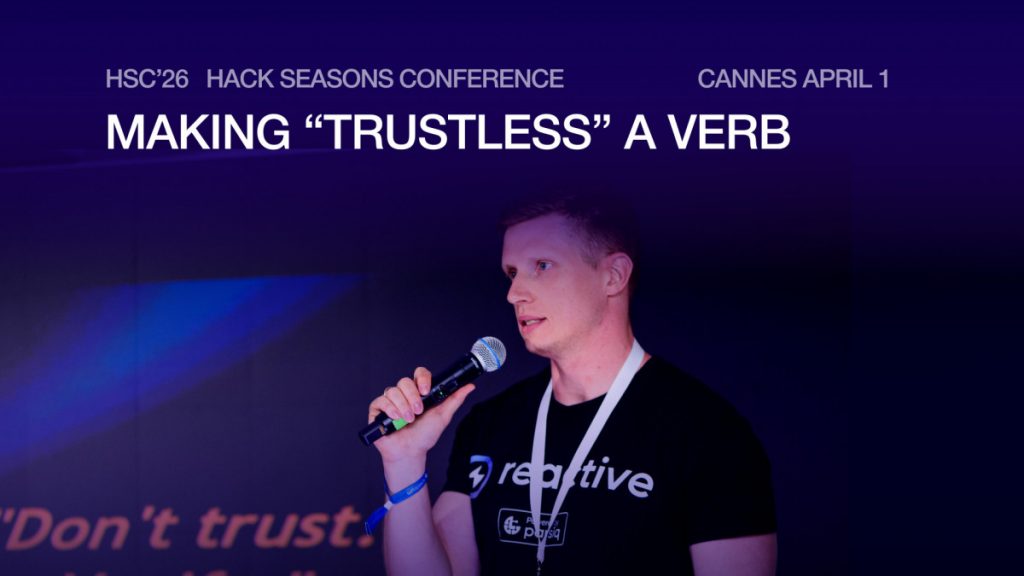 How Reactive Smart Contracts Could Turn Trustlessness Into A Real Design Principle