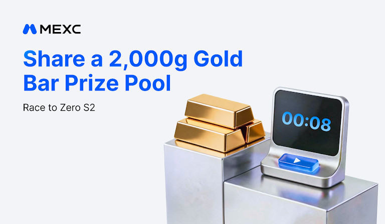 MEXC Launches Race to Zero Season 2 with a 2,000g Gold Bar Prize Pool
