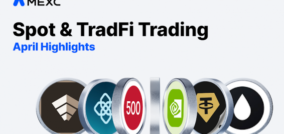 New Tokens Average at 2,341%, TradFi Futures Volume Climbs 55%: MEXC April Report