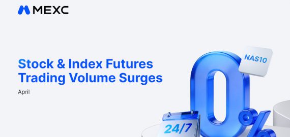MEXC Reports Sharp Surge in TradFi Futures Trading Volume in April, Led by 1,600% Jump in INTC