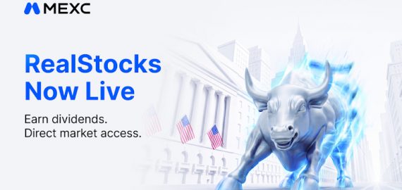 Crypto Meets Wall Street: MEXC Unveils ‘RealStocks’ with 0-Fee U.S. Equity Trading and Real Dividends