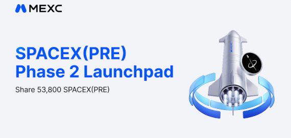 MEXC SPACEX(PRE) Phase 2 Launchpad: 30% Off Subscription and Extra Airdrops for Stock Trading