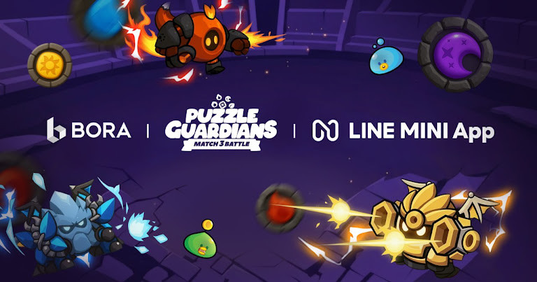 METABORA GAMES Launches ‘Puzzle & Guardians’ as a LINE MINI App in Japan