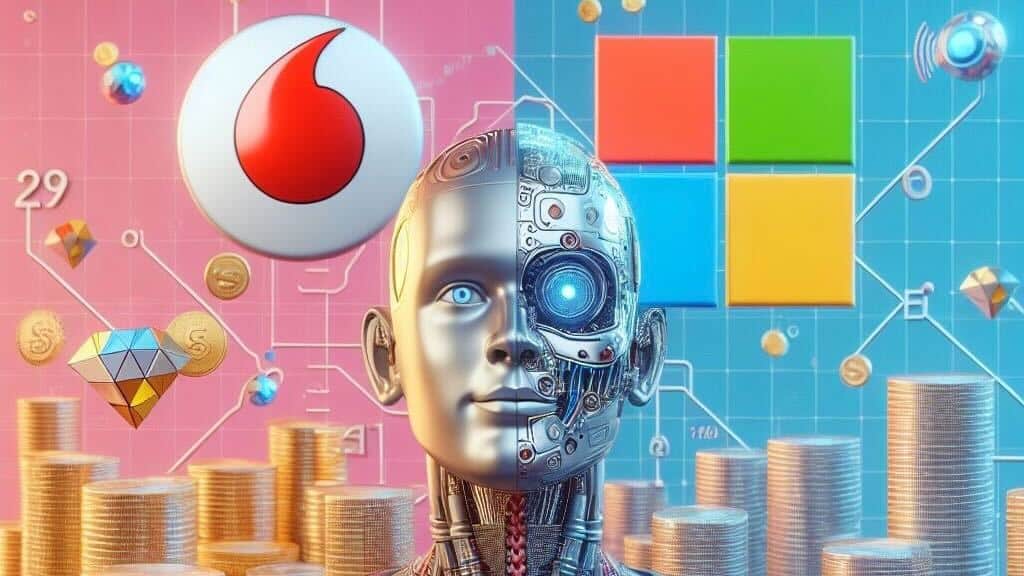Vodafone Signs $1.5 Billion Deal with Microsoft to Develop Generative AI, IoT and Cloud Services