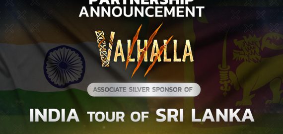 Floki’s Valhalla Joins as Associate Sponsors for India’s Tour of Sri Lanka