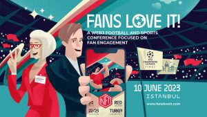 1. Web3 Jalgpalli- ja spordikonverentsi Fännidele LOVE IT! peetakse Meistrite liiga finaali päeval Istanbulis
