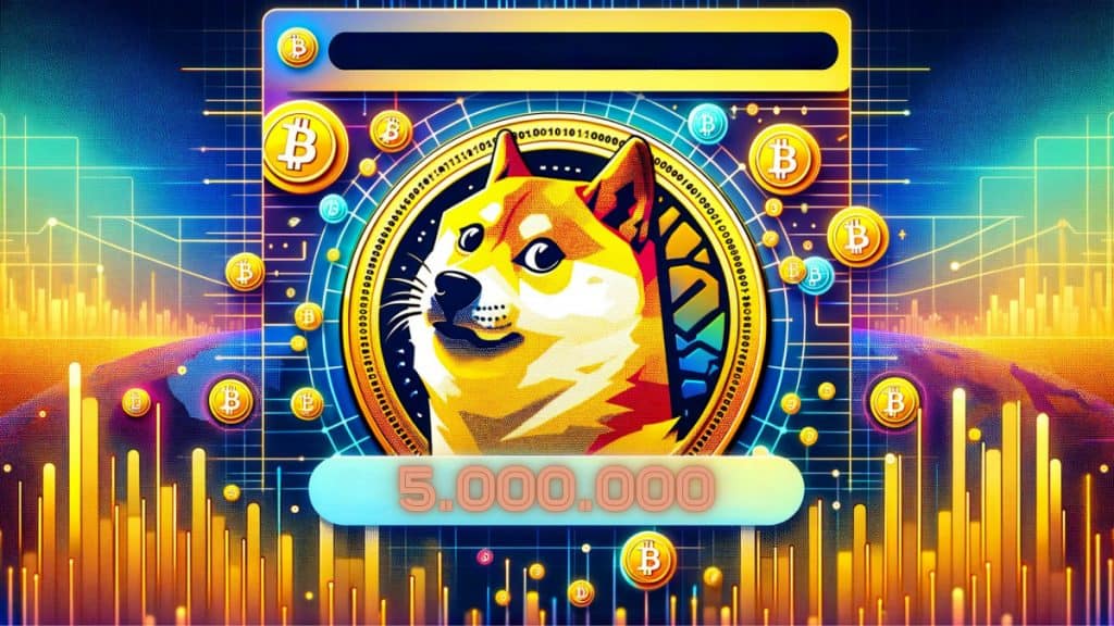 DOGE Coin Surpasses 5 Million Crypto Addresses for the First Time