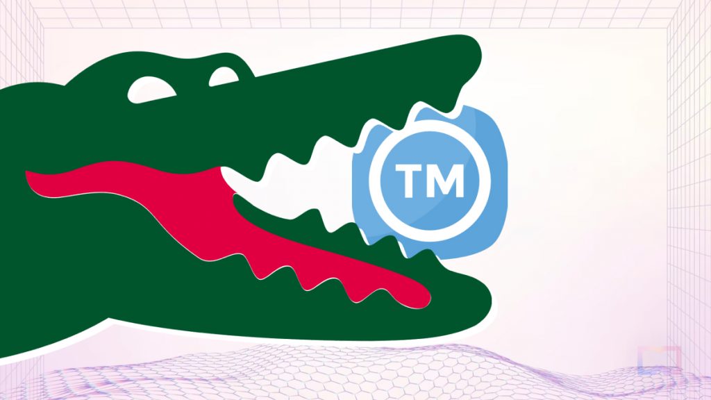 What company has a crocodile outlet logo