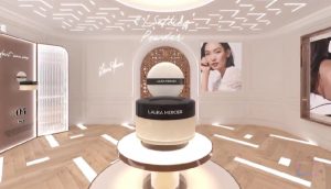 Лаура Мерсьє представляє магазин метавсесвіту «World of Beauty», який включає веб-технології VR і AR