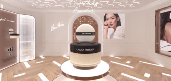 Laura Mercier introduces the “World of Beauty” metaverse store featuring web VR and AR technology