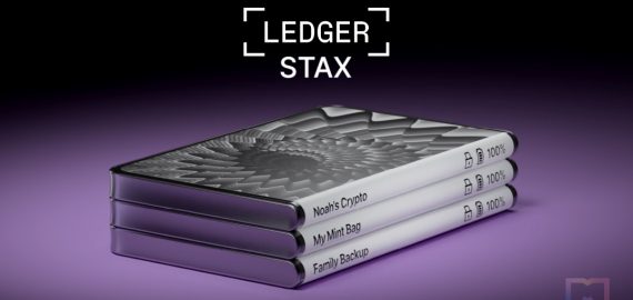 Ledger unveils Ledger Stax, a new cryptocurrency hardware wallet