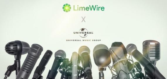 NFT market LimeWire partners with Universal Music Group