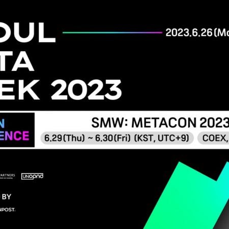 Artimiausi Web3 X Metaverse konferencija „Seulo meta savaitė 2023“