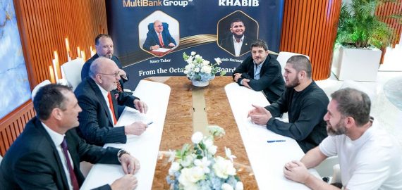 MultiBank Group and Khabib Nurmagomedov Launch an Exclusive Worldwide Multi-Billion-Dollar Joint Venture to Build the World’s First Regulated Tokenized Sports Ecosystem.