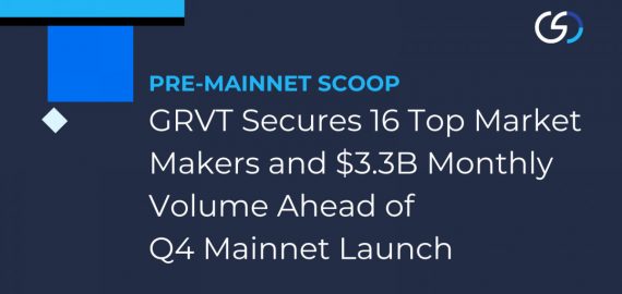 Hybrid Exchange GRVT Secures 16 Top Market Makers and $3.3B Monthly Volume Ahead of Q4 Mainnet Launch