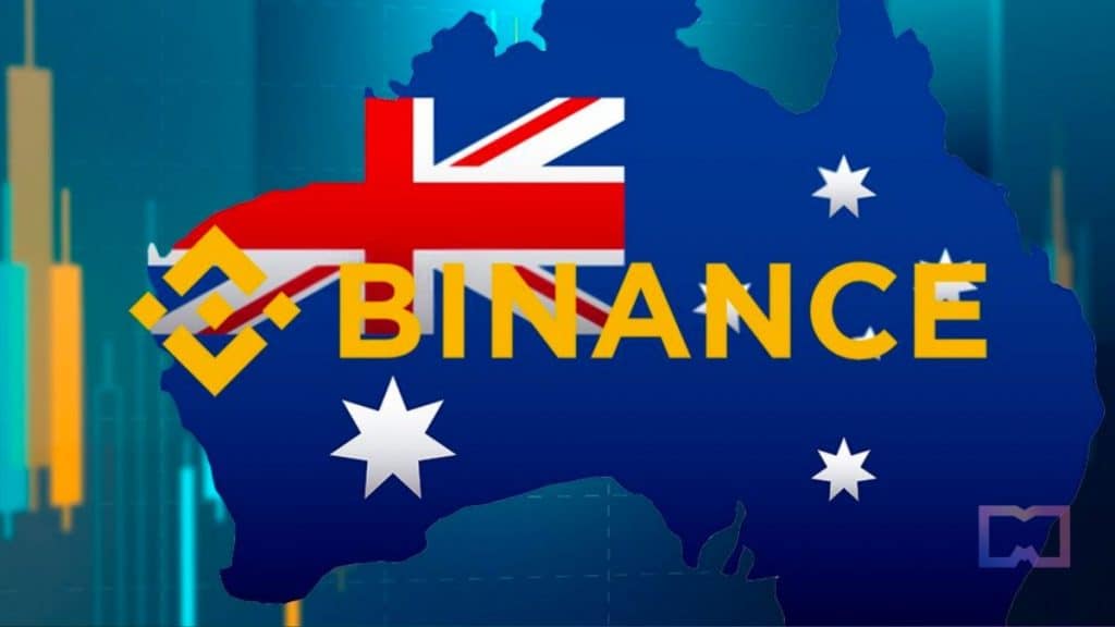 Binance Australia stopt AUD Fiat Services