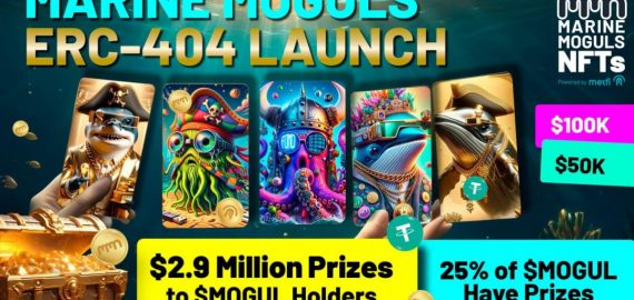 Marine Moguls ERC-404 Launch with $2.9 Million in Prizes for Token Holders