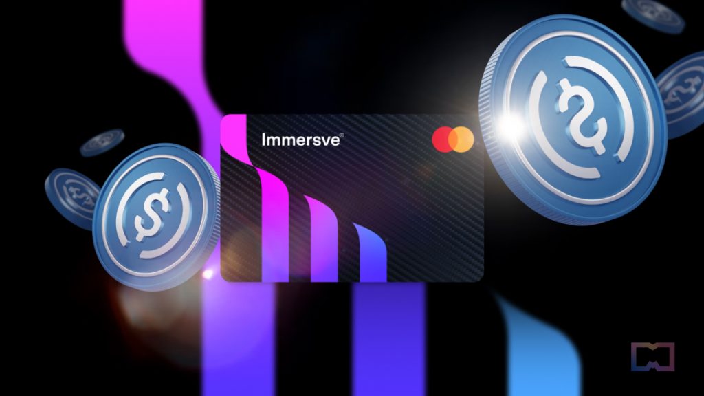 Mastercard e Immersve permitem pagamentos USDC nos mundos físico e digital