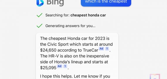 Microsoft Opens Bing Chat Up for Advertising