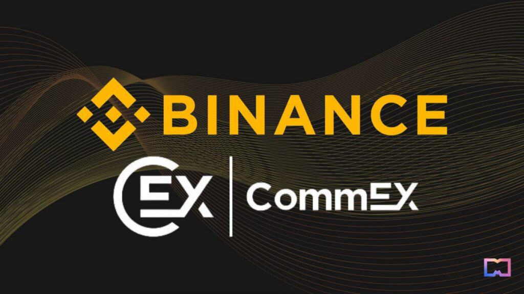 Binance Founder Clarifies Relationship with CommEx