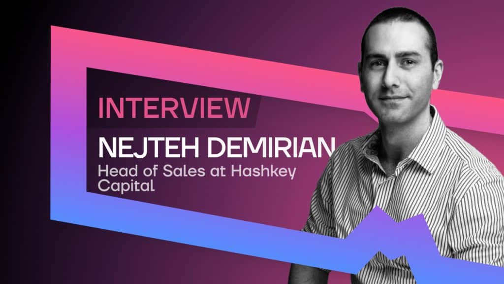 Nejteh Demirian, Head of Sales at Hashkey Capital, Shares Insights on the Future of Crypto at Hong Kong Web3 Festival