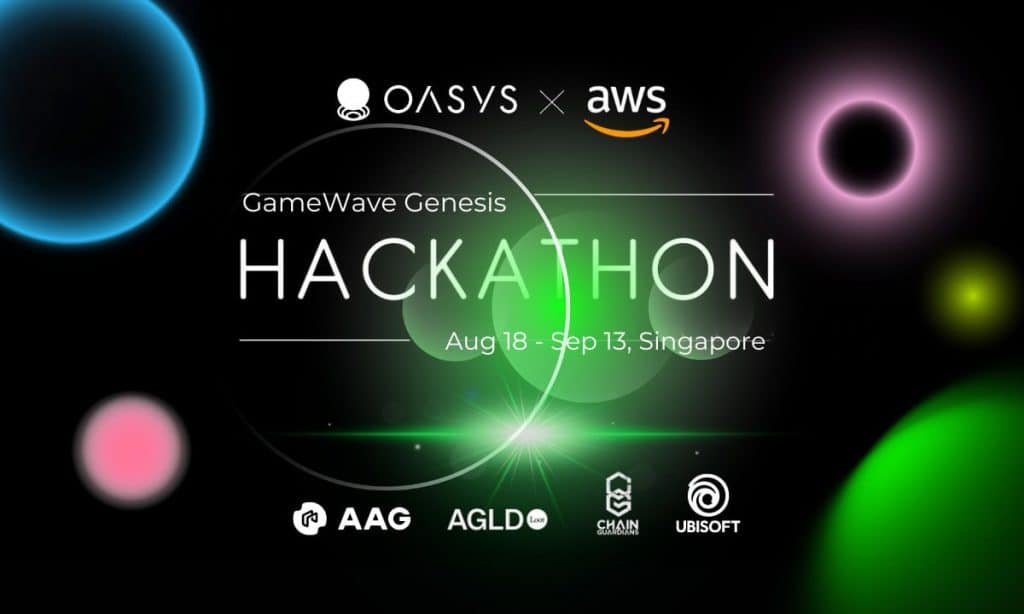 Oasys and Amazon Web Services (AWS) Unveil Web3 Gaming Hackathon with the support of Ubisoft and leading Web3 brands