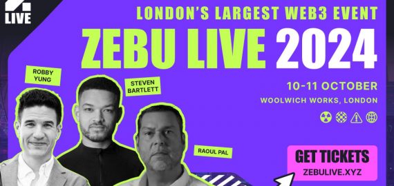 Zebu Live 2024: The UK’s Premier Web3 Conference Returns with Steven Bartlett, Coinbase, Solana, and More