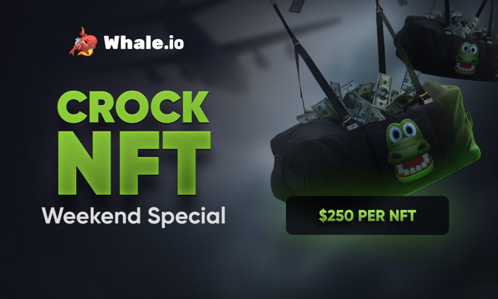 Whale.io Launches Weekend Sale Campaign for Crock Dentist NFTs and Unlimited Minting
