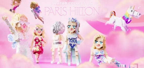 Paris Hilton Collaborates With The Sandbox to Launch an Avatar Collection