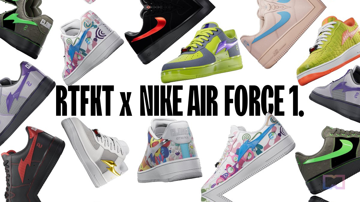 RTFKT and Nike Launch Clone X-Inspired Air Forces and Announce a Forging Event