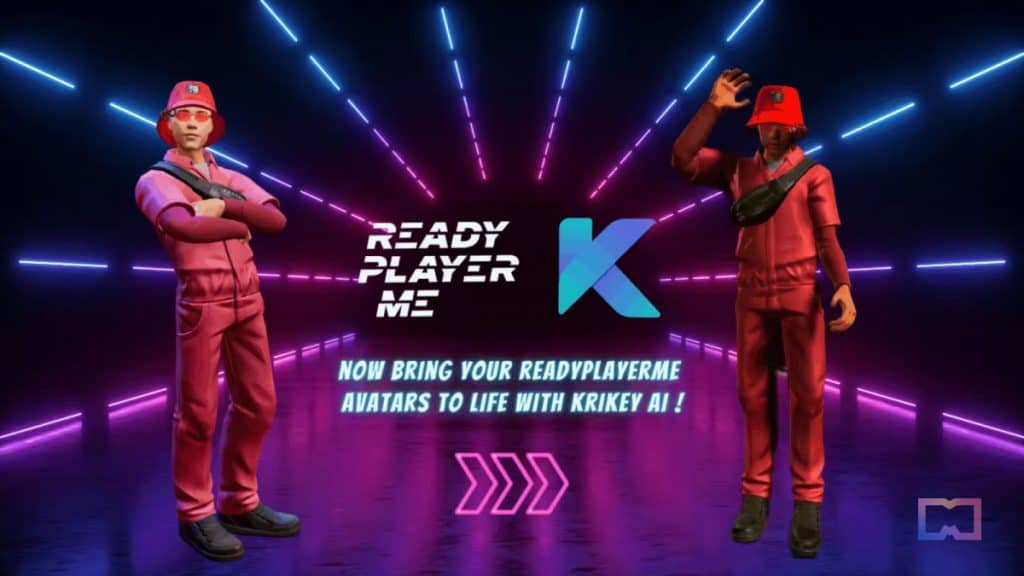 Ready Player Me Partners with Krikey AI to Launch AI Animated Avatars