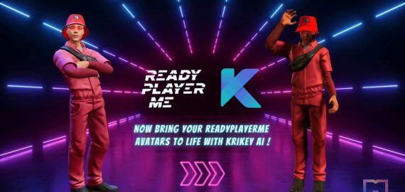 Ready Player Me Partners with Krikey AI to Launch AI Animated Avatars