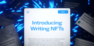Mirror introduces Writing NFTs