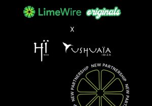 LimeWire sadarbojas ar Ushuaïa Ibiza Beach Hotel un Hï Ibiza