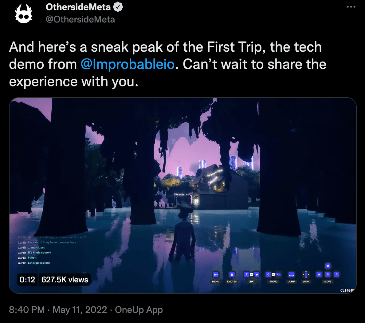 Improbable offers fans a first glimpse of the Otherside experience