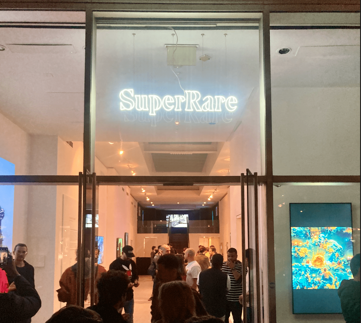 SuperRare opens Soho pop-up with inaugural group show