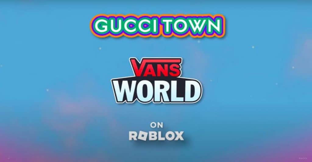 Gucci ja Vans teevad koostööd, et luua Robloxis ainulaadne virtuaalne kogemus