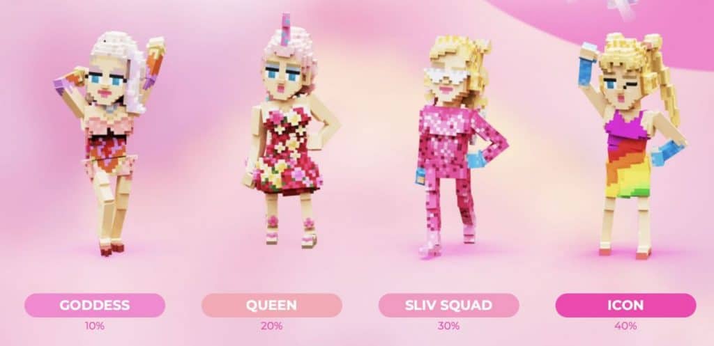 Paris Hilton Collaborates With The Sandbox to Launch an Avatar Collection