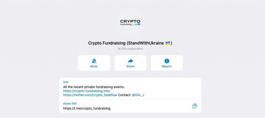 5. Crypto Fundraising