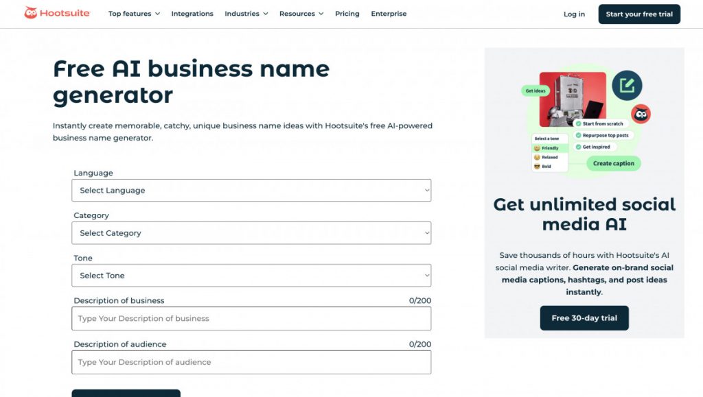 8 Best AI Business Name Generators in 2025