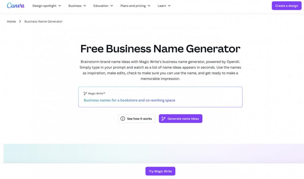 8 Best AI Business Name Generators in 2025