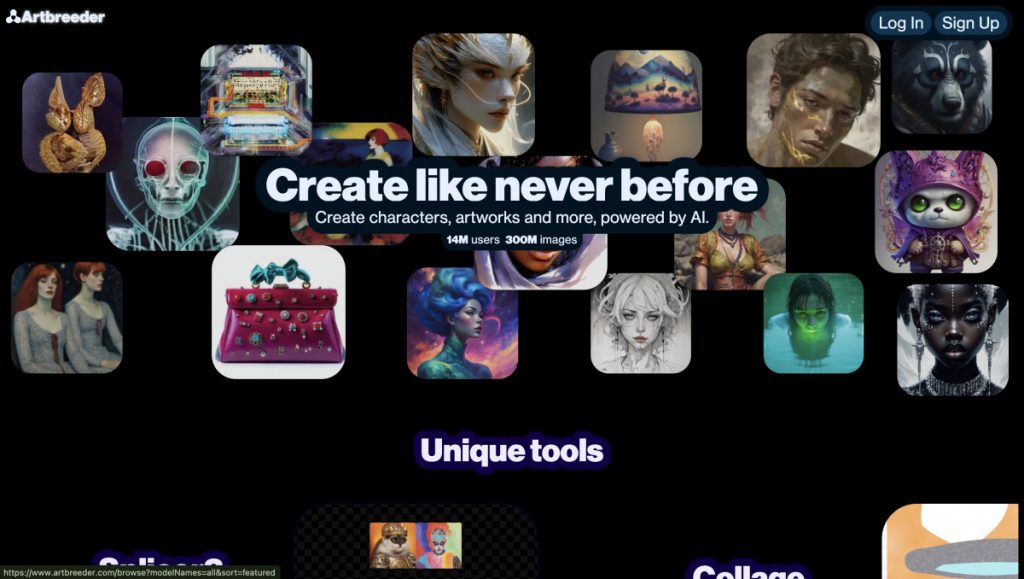Collaborative animation -style characters designed for artbreader that combine genetic -based custom and AI image evolutionary tools. It features formable animation face, AI drawing mixer, generated animation design, genetic animation editor and customable animation portrait creators.