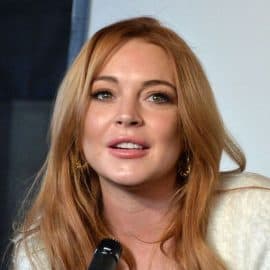 Lindsay Lohan, American actress, singer, model and fashion designer.