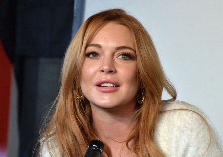 Lindsay Lohan, American actress, singer, model and fashion designer.