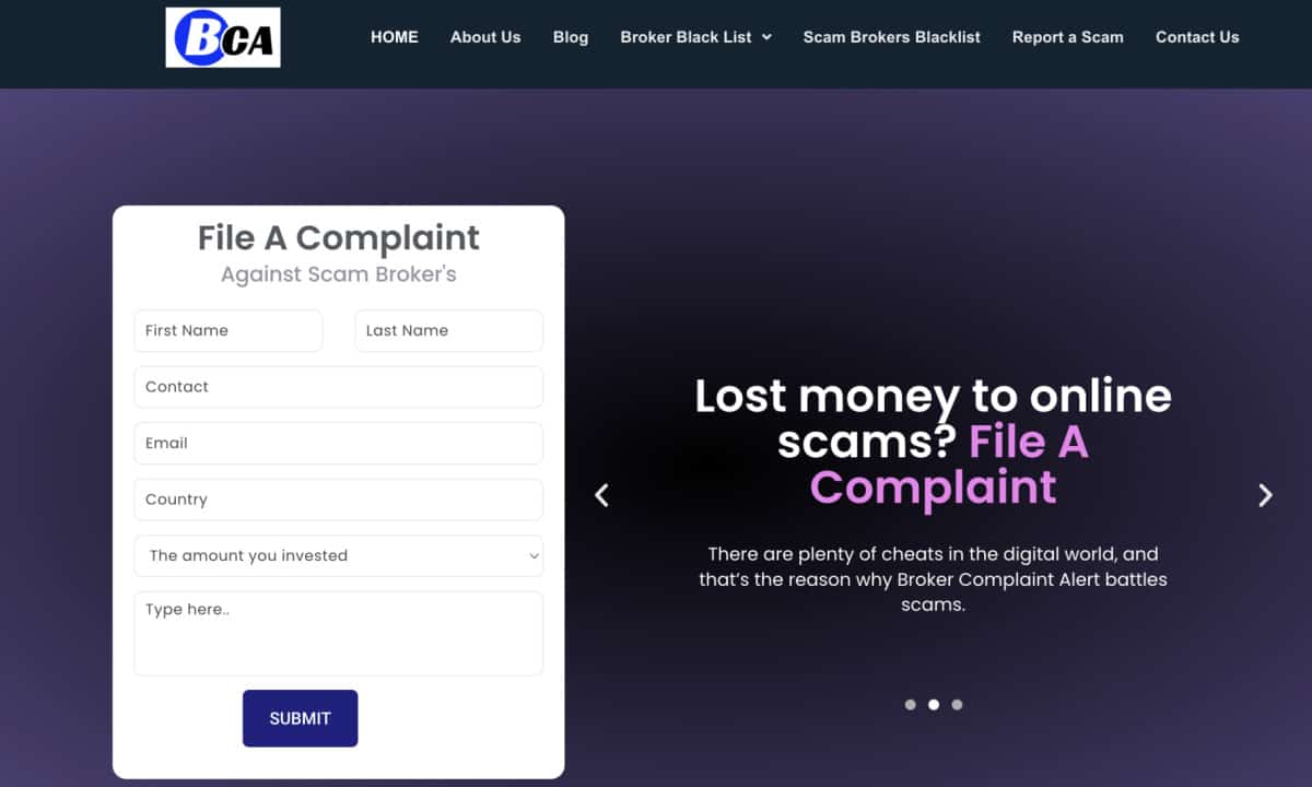 Broker Complaint Alert (BCA) Marks 3 Years of Successful Crypto Scam  Recovery, Bringing Hope to Victims Worldwide | Metaverse Post