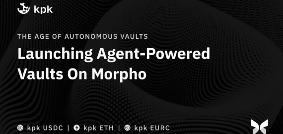kpk Launches Agent-Powered Vaults on Morpho