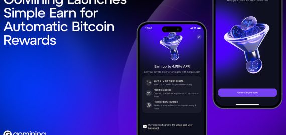 GoMining Simple Earn Enables Autonomous Bitcoin Yield Accrual via Single-Toggle Integration