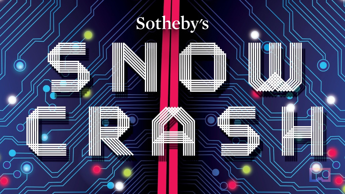 „Snow Crash“ rankraštis bus parduodamas „Sotheby's“ aukcione