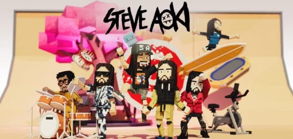 DJ Steve Aoki joins The Sandbox Metaverse