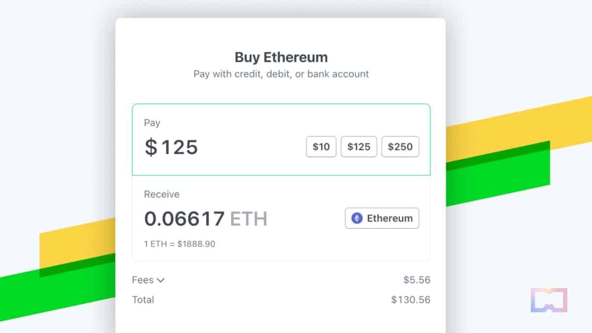 How to buy ETH (Ethereum), Fiat on-ramp